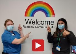 Seeing our new Rainbow Community Hub through the eyes of a child. On film.