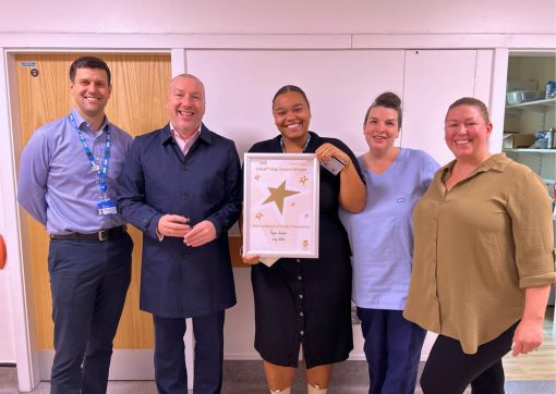 From left to right: Peter Westwood, Brendan Brown, Tegan Joseph, Rose Sunderland and Gemma Gordon